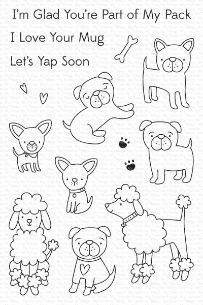 My Favorite Things Clearstempel Hunde / Dog Squad CS-648