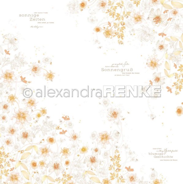Alexandra Renke Designpapier ' Sonnengruß ' 10.3441