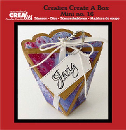 Crealies Stanzform Create A Box MINI Nr. 16 Bag Box CCABM16