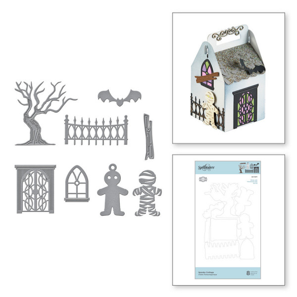 Spellbinders Stanzform Spooky Cottage S4-1071