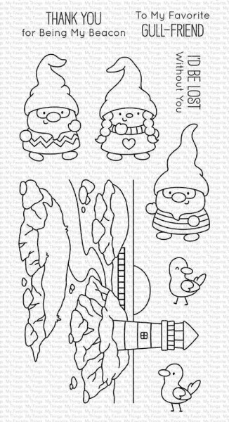 My Favorite Things Clearstempel LIGHTHOUSE GNOMES JB-009