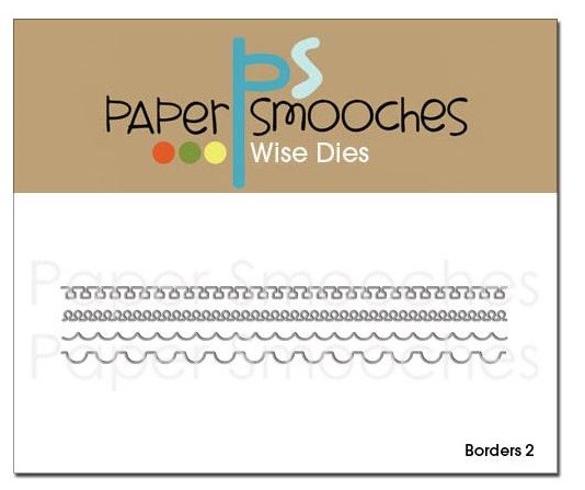 Paper Smooches Stanzform Borders DED104