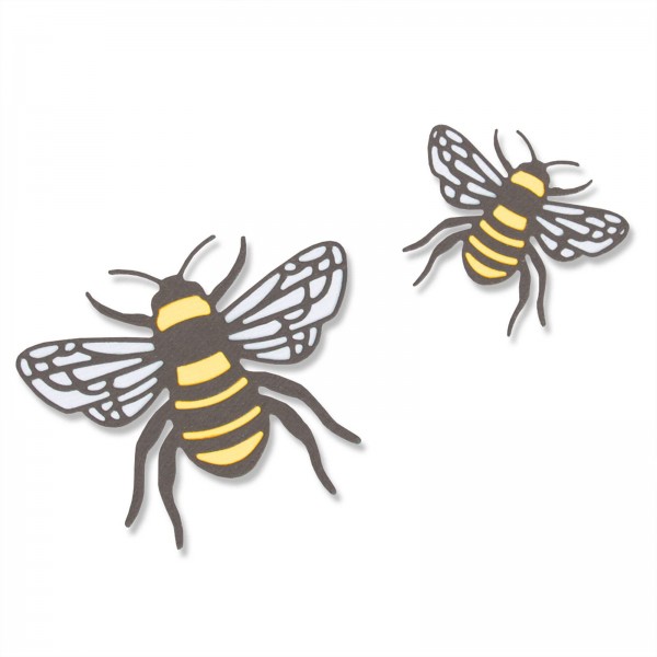 Sizzix Stanzform Thinlits Bienen / Bee 663852