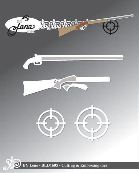 Lene Stanzform Gewehr / Hunting Rifle BLD1605