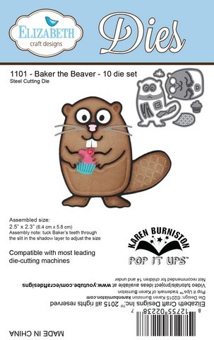 Elizabeth Craft Stanzform Bieber / Baker The Beaver 1101