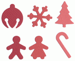 Quickutz Stanzformen Minis CC Weihnachten / holiday shapes CC-SHAPE-02