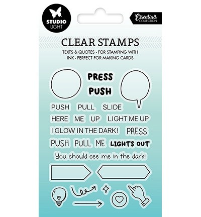Studio Light Clearstempel Interactions Light Up Your Craft Essentials Nr. 154 SL-ES-STAMP276