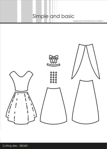 Simple and Basic Stanzform Kleid / Dress SBD401