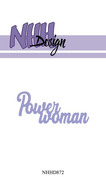 NHH Design Stanzform ' Power woman ' NHHD872