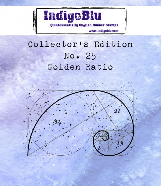 IndigoBlu Clingstempel Collector' s Edition No. 25 Golden Ratio IND503