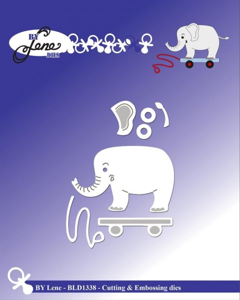Lene Stanzform Elefant / Elephant BLD1338