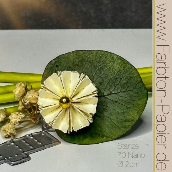 Farbton Stanzform für Faltblume Nr. 73 NANO D-PP-3D0073Nano