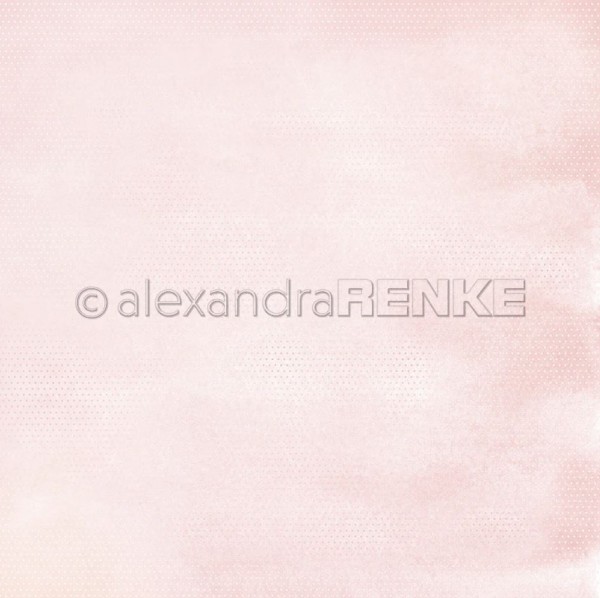 Alexandra Renke Designpapier ' Punkte auf MINI Rosa Freestyle ' 10.3411