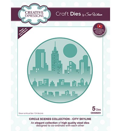 Creative Expressions Stanzform City Skyline CED26001