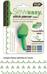 We R Memory Keepers Ersatz-Kopf Stitch Piercer Hem 71057-8 ( grün )