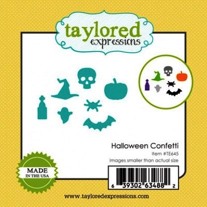 Taylored Expressions Stanzform Little Bits Halloween Confetti / Halloween Confetti TE645