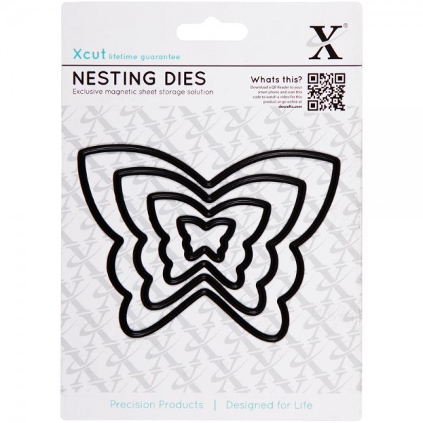 Xcut Stanz- u. Prägeformen nesting Butterflies XCU 503046