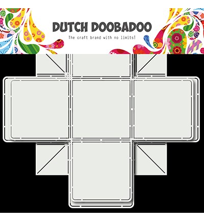 Dutch DooBaDoo Stencil EXPLOSION-BOX 4-teilig / EXPLOSING-BOX 470.784.072