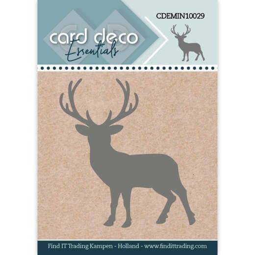 Card Deco Essentials Stanzform MINI Hirsch / Deer CDEMIN10029