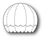 Memorybox Stanzform Heißluftballon / Little Hot Air Balloon Stripes 99459
