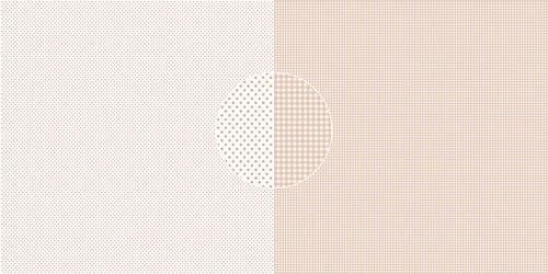 Dini Design Scrapbook-Papier POLKA DOT - VICHY - NUDE 3018