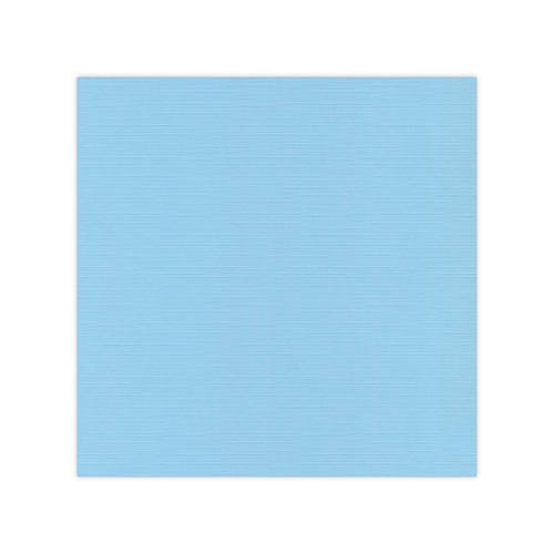 Leinenkarton Scrapbookpapier 30,5 cm x 30,5 cm ZACHTBLAUW ( hell-blau ) ( 10 Blatt ) BLKG-SC26