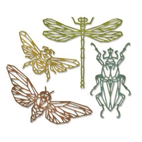 Sizzix Thinlits Stanzform Insekten / Geo Insects 664180 disc.
