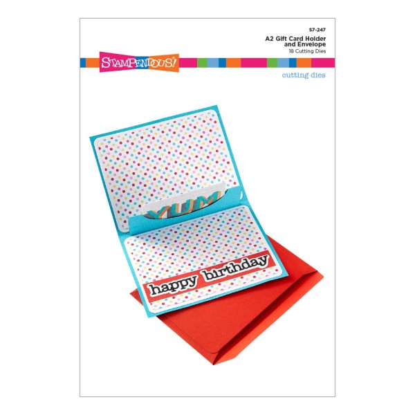 Stampendous Stanzform A2 Gift Card Holder and Envelope S7-247