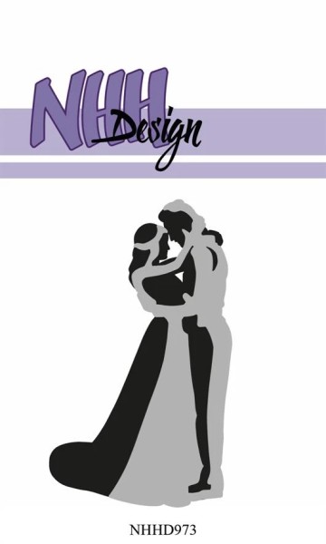 NHH Design Stanzform Hochzeitspaar # 1 / Wedding Couple # 1 NHHD973