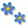 Quickutz Stanzform Blumen / daisies RS-0128
