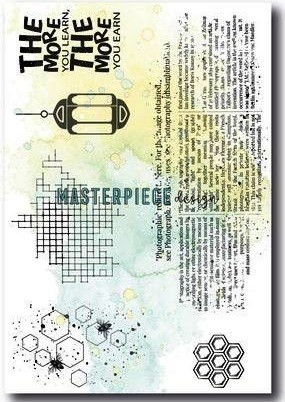 Masterpiece Design Clearstempel 4 " x 6 " BEE MORE MP202094