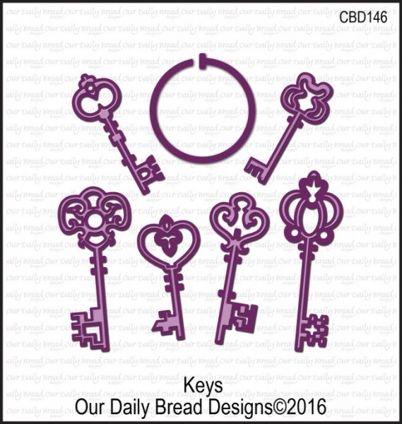 Our Daily Bread Stanzform Schlüssel / Keys CBD146