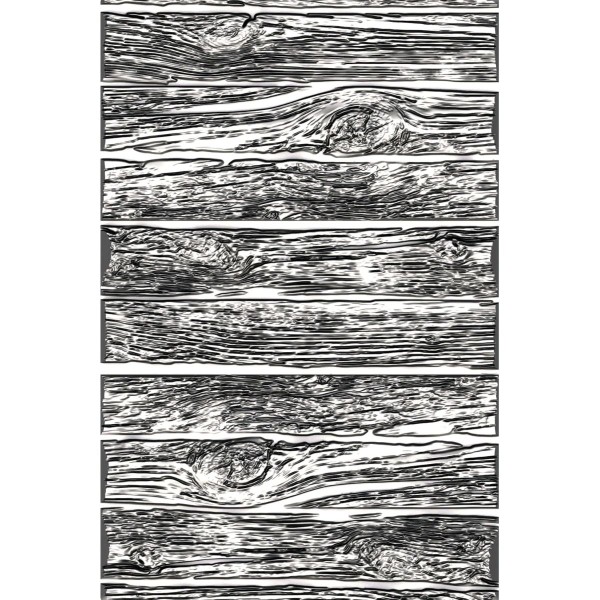 Sizzix 3-D Texture Fades Embossing Folder MINI HOLZSTRUKTUR / Lumber by Tim Holtz 665460