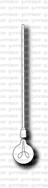 Gummiapan Stanzform Glühlampe / Glödlampa D210915
