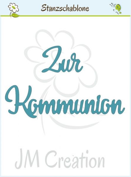 JM-Creation Stanzform ' Zur Kommunion ' 03-00065