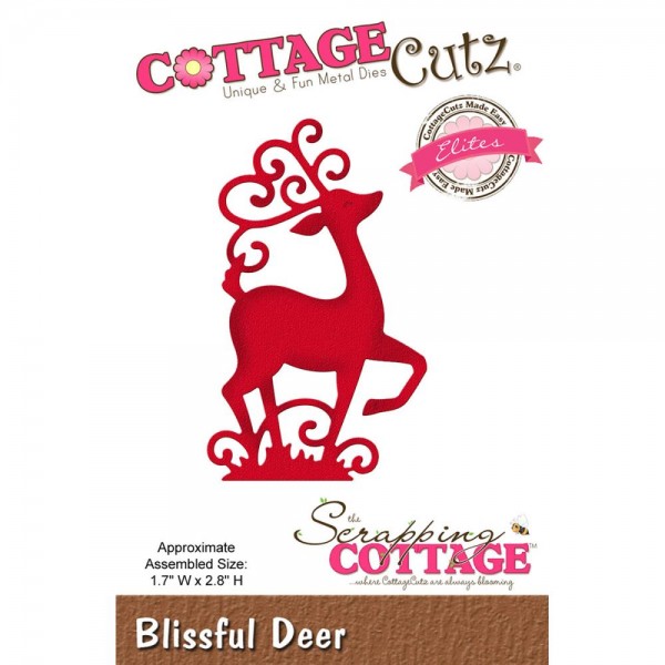 CottageCutz Stanzform Hirsch / Blissful Deer CCE-436