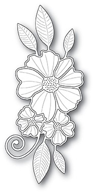 Memorybox Stanzform Blume u. Blätter / Floral Cluster 99901