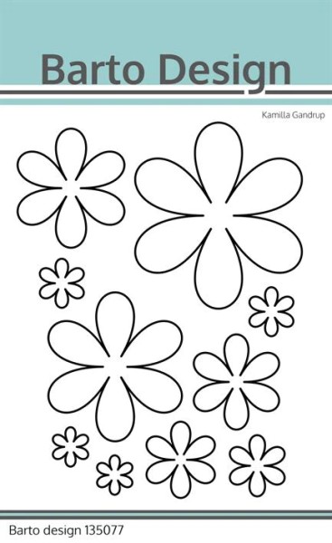 Barto Design Stanzform Blumenmix / Flower Mix135077