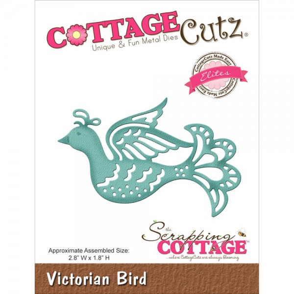 CottageCutz Stanzform Vogel Taube / Victorian Bird CCE-247