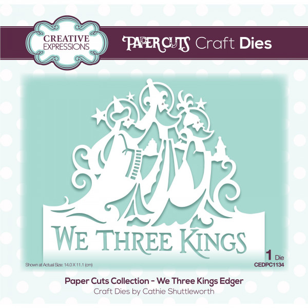 Creative Expressions Stanzform ' Three Kings ' Edger CEDPC1134