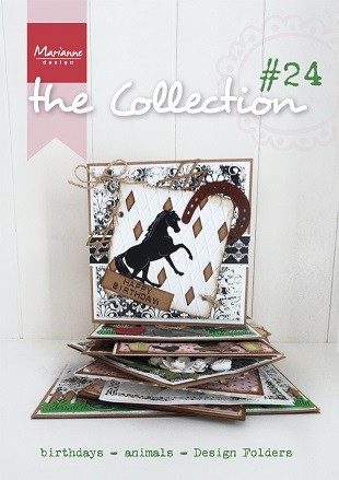 Marianne D Heft the Collection # 24 Birthdays- Animals- Design Folders CAT1324