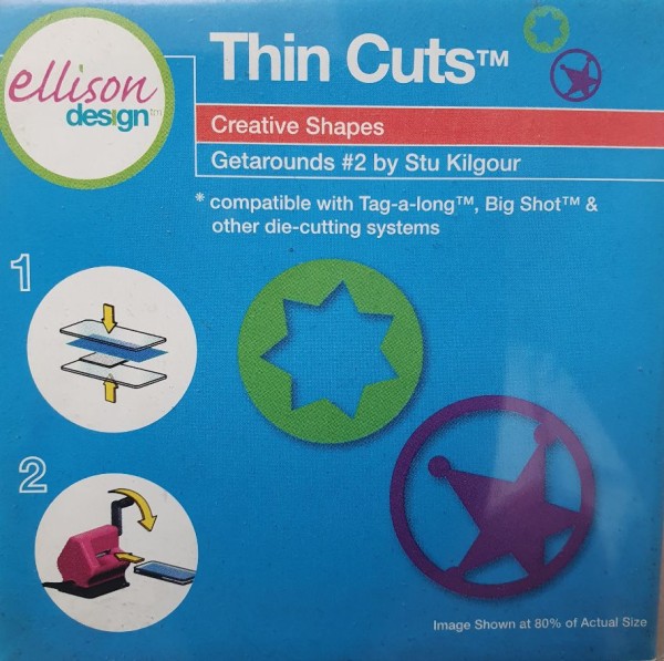 Ellison Design Stanzform Thin Cuts Getarounds # 2 / Getarounds # 2 22704