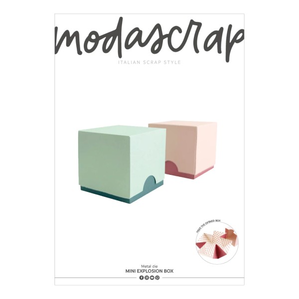 ModaScrap Stanzform MINI EXPLOSION BOX MSF1-268