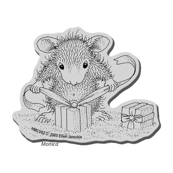 Stampendous House Mouse Cling Stempel Gifts To Tie HMCV02