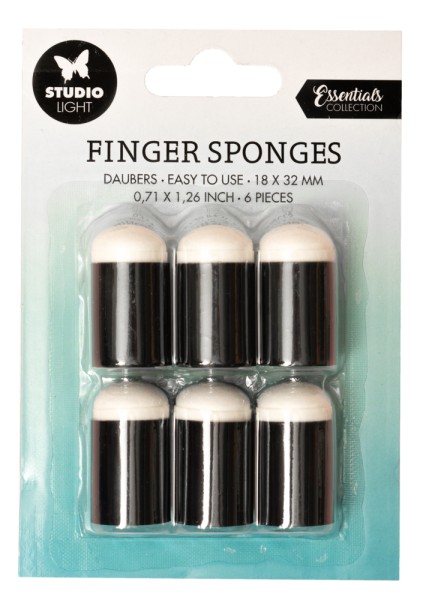 Studio Light Finger Sponges Daubers ( 6 Stück ) SL-ES-INKAP06