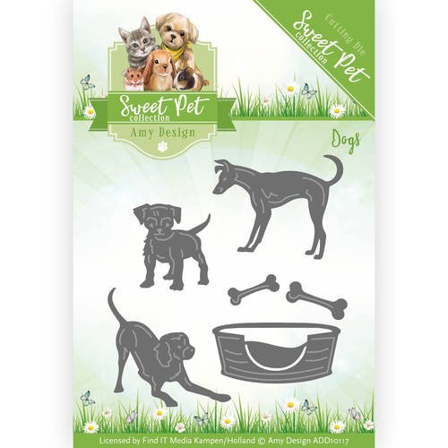 Amy Design Stanzform Hunde / Dogs ADD10117