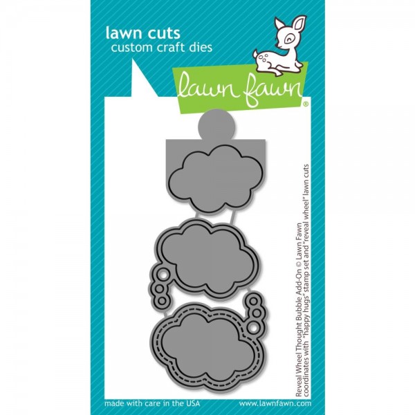 Lawn Fawn Stanzform Reveal Wheel Thought Bubble Add-On LF2567