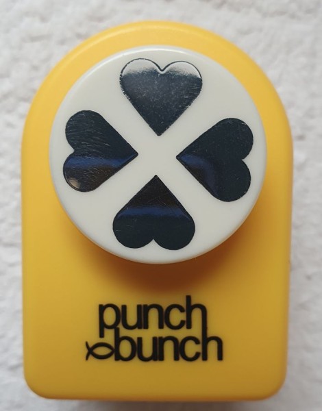 Punch Bunch Motivstanzer MEDIUM 4 Herzen / 4 Hearts Nr. 33 2-4-Hearts-Nr.33 ( 931392002368 )
