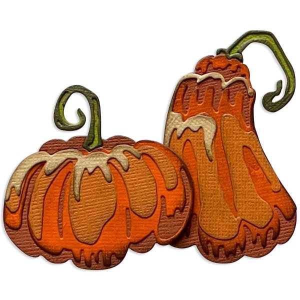 Sizzix Stanzform Thnlits PUMPKIN DUO, Colorize by Tim Holtz 665999
