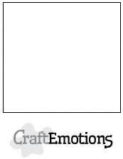 CraftEmotions Scrapbook Karton GLATT WEISS ( 5 x ) 000130/1315